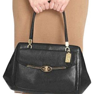 Coach Madison Madeline Leather Satchel Purse Bag